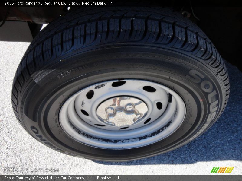 Black / Medium Dark Flint 2005 Ford Ranger XL Regular Cab