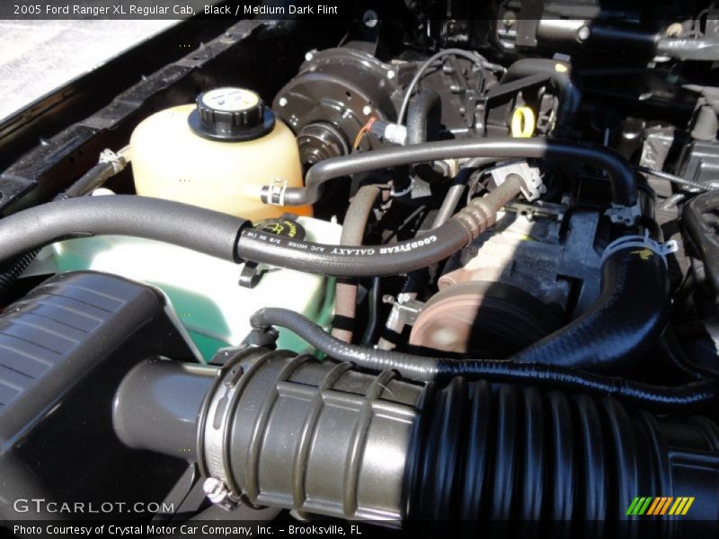 Black / Medium Dark Flint 2005 Ford Ranger XL Regular Cab