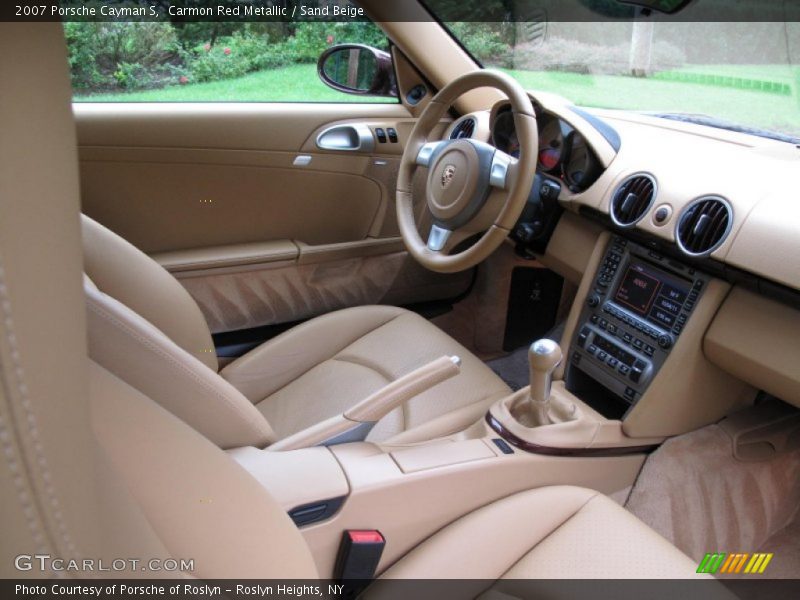  2007 Cayman S Sand Beige Interior