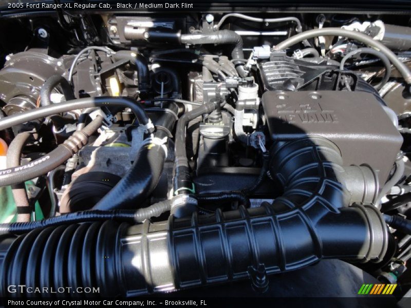 Black / Medium Dark Flint 2005 Ford Ranger XL Regular Cab