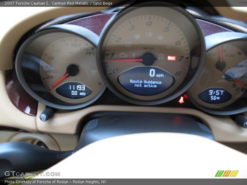  2007 Cayman S S Gauges