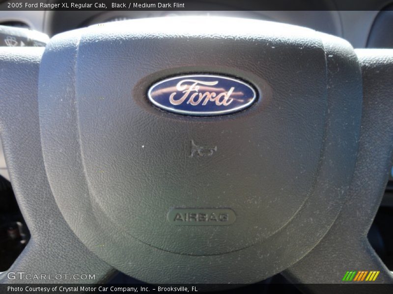 Black / Medium Dark Flint 2005 Ford Ranger XL Regular Cab
