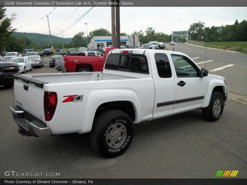 Summit White / Ebony 2008 Chevrolet Colorado LT Extended Cab 4x4