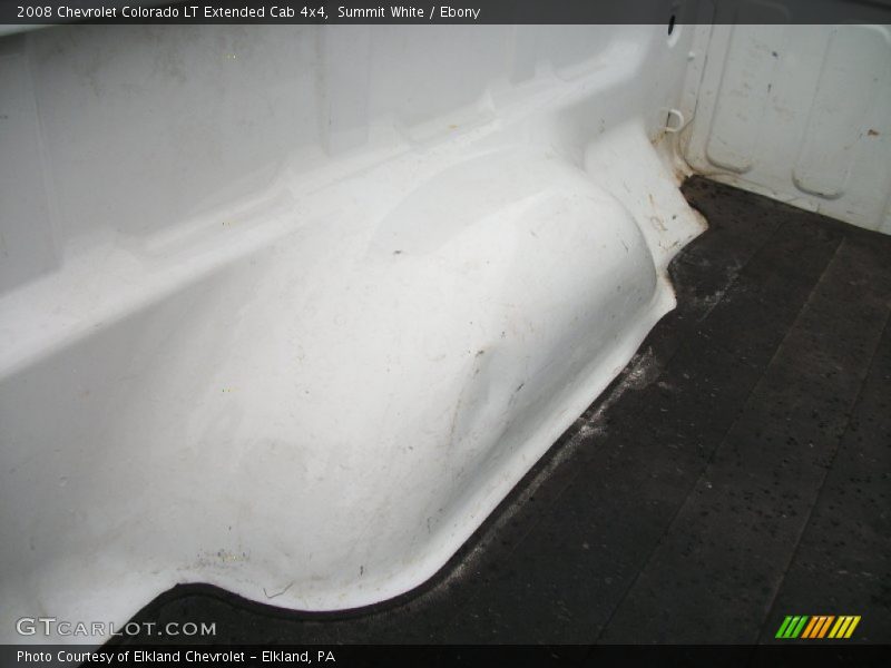 Summit White / Ebony 2008 Chevrolet Colorado LT Extended Cab 4x4