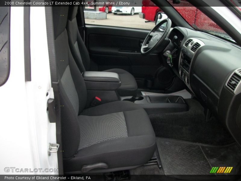  2008 Colorado LT Extended Cab 4x4 Ebony Interior