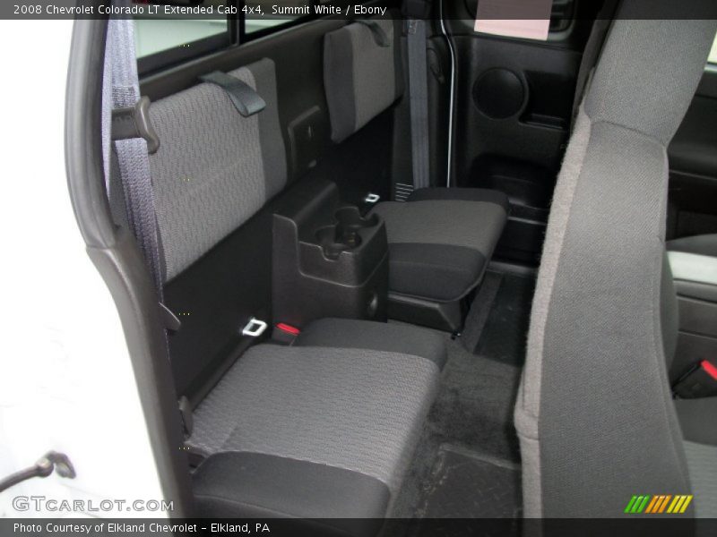  2008 Colorado LT Extended Cab 4x4 Ebony Interior