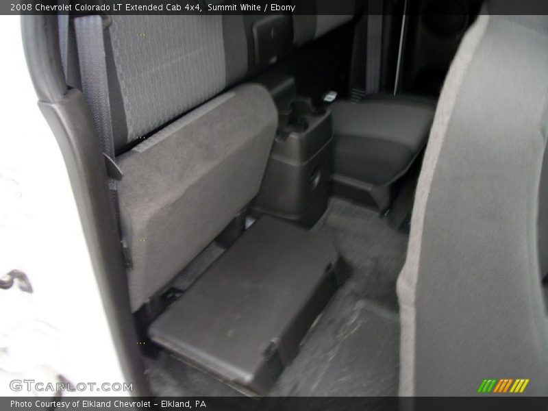 Summit White / Ebony 2008 Chevrolet Colorado LT Extended Cab 4x4