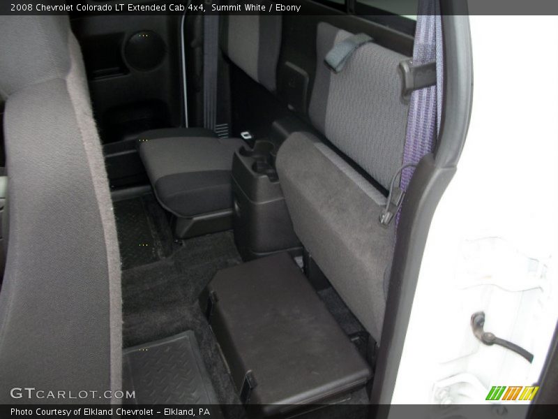 Summit White / Ebony 2008 Chevrolet Colorado LT Extended Cab 4x4
