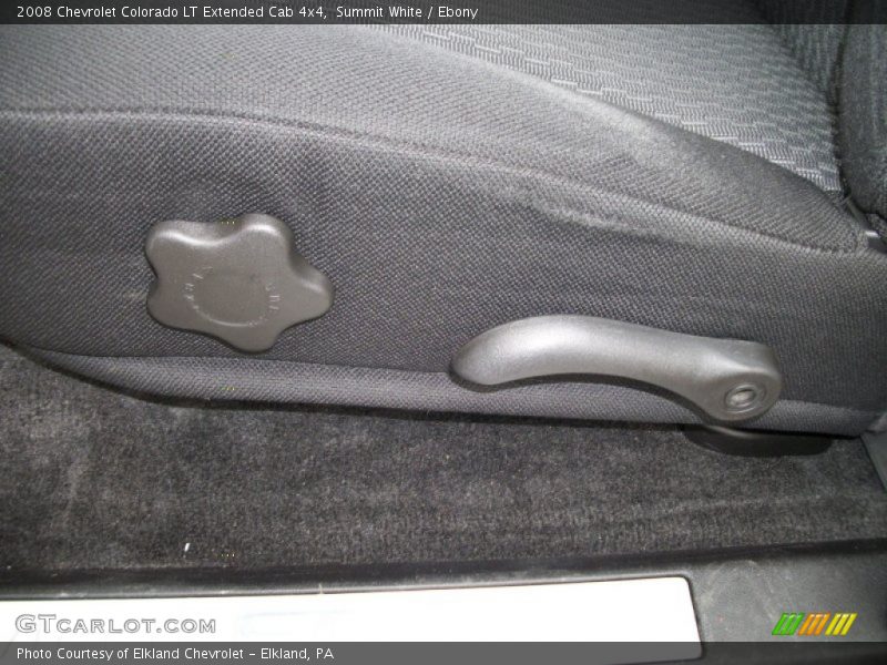 Summit White / Ebony 2008 Chevrolet Colorado LT Extended Cab 4x4