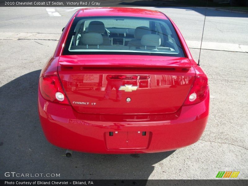 Victory Red / Gray 2010 Chevrolet Cobalt LT Sedan