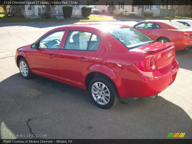 Victory Red / Gray 2010 Chevrolet Cobalt LT Sedan