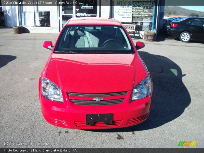 Victory Red / Gray 2010 Chevrolet Cobalt LT Sedan