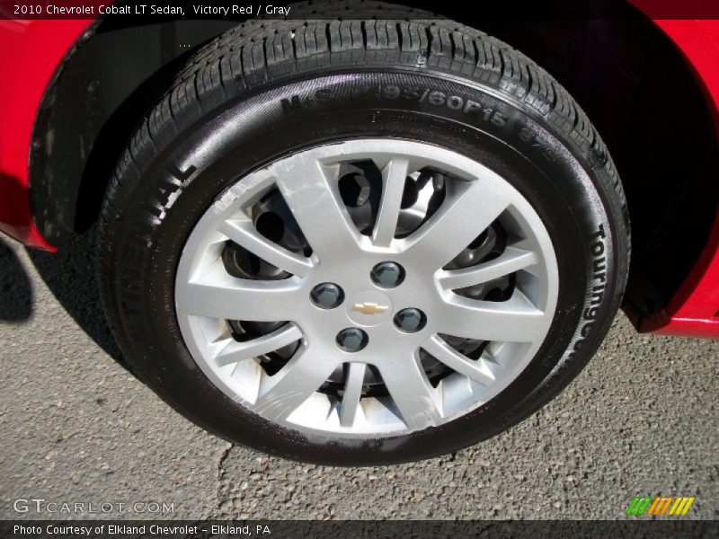 Victory Red / Gray 2010 Chevrolet Cobalt LT Sedan