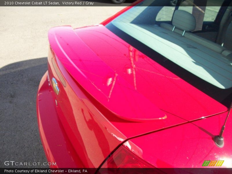 Victory Red / Gray 2010 Chevrolet Cobalt LT Sedan