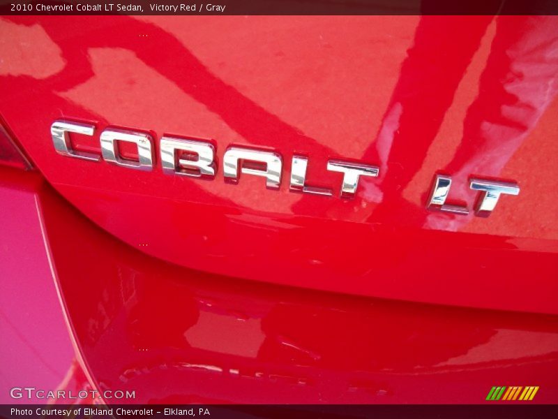Victory Red / Gray 2010 Chevrolet Cobalt LT Sedan