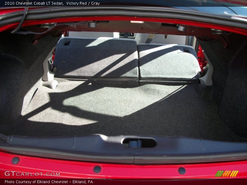 Victory Red / Gray 2010 Chevrolet Cobalt LT Sedan