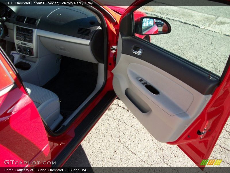 Victory Red / Gray 2010 Chevrolet Cobalt LT Sedan