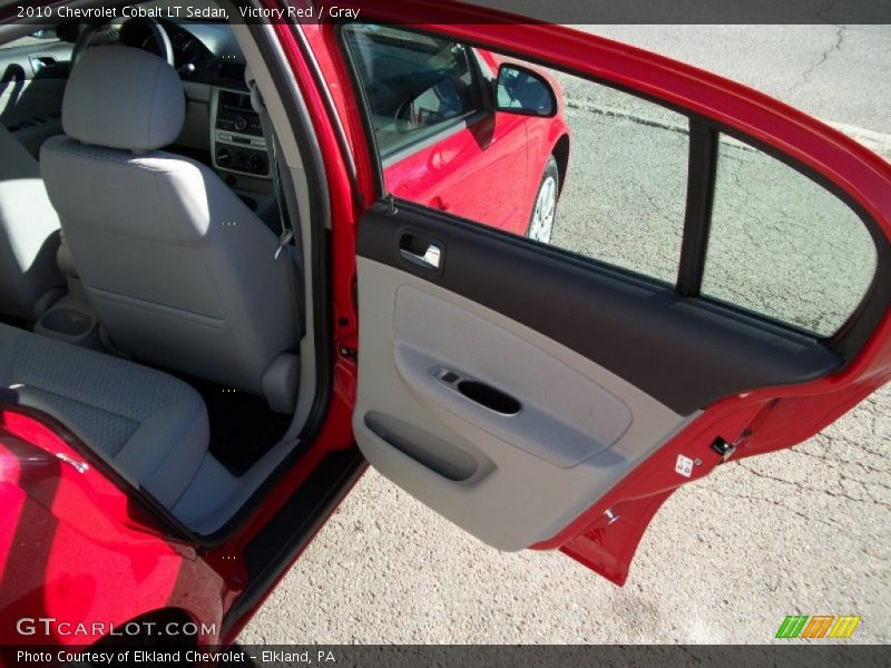 Victory Red / Gray 2010 Chevrolet Cobalt LT Sedan