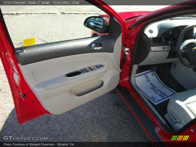 Victory Red / Gray 2010 Chevrolet Cobalt LT Sedan