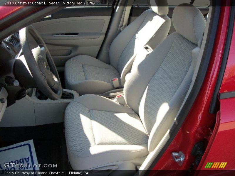 Victory Red / Gray 2010 Chevrolet Cobalt LT Sedan
