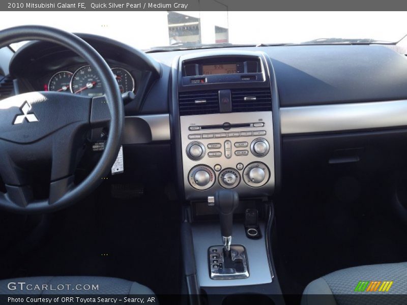 Quick Silver Pearl / Medium Gray 2010 Mitsubishi Galant FE