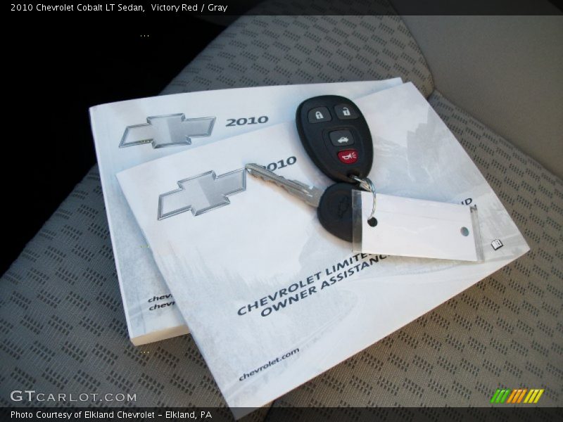 Victory Red / Gray 2010 Chevrolet Cobalt LT Sedan