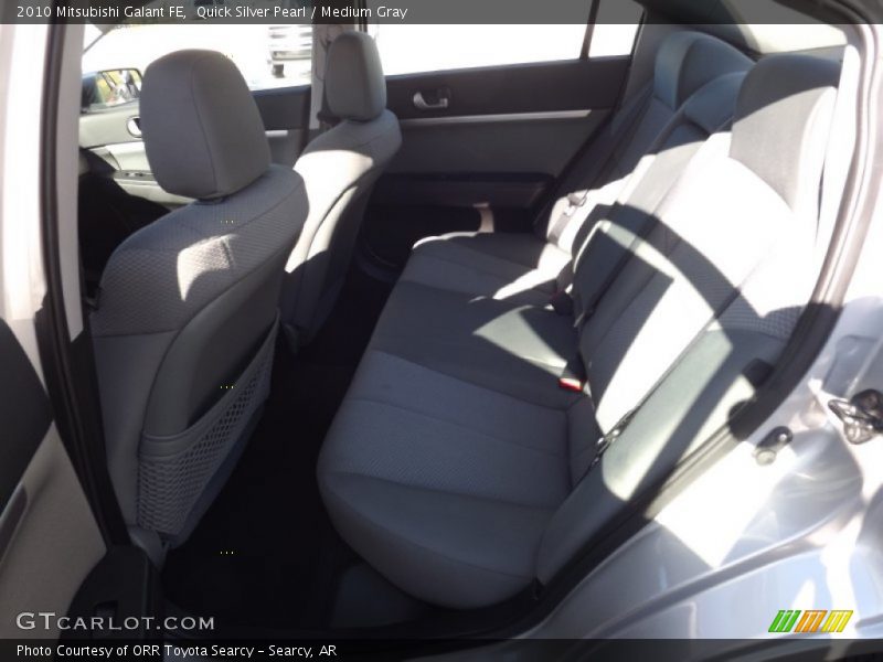 Quick Silver Pearl / Medium Gray 2010 Mitsubishi Galant FE