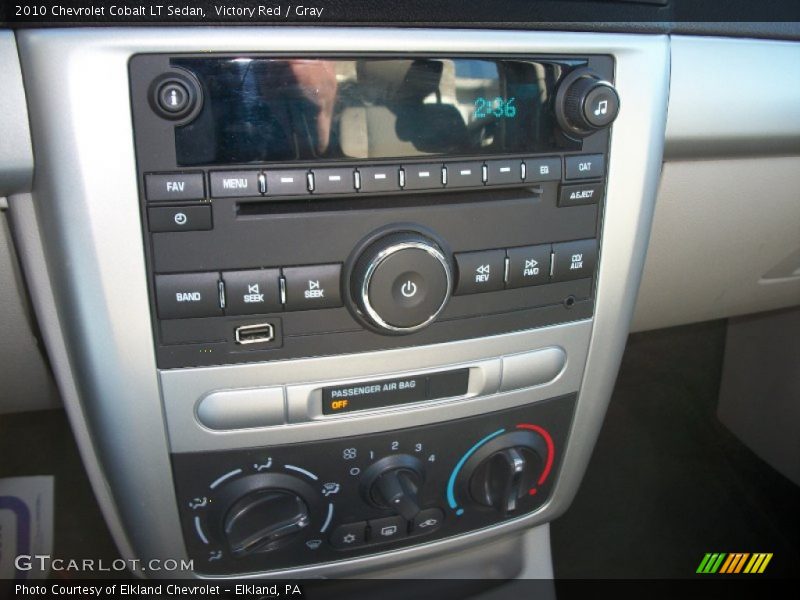 Victory Red / Gray 2010 Chevrolet Cobalt LT Sedan