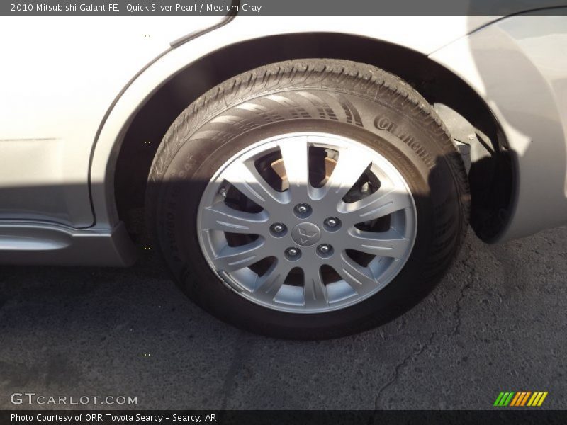 Quick Silver Pearl / Medium Gray 2010 Mitsubishi Galant FE