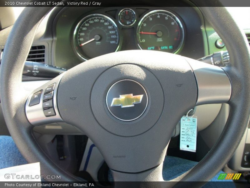 Victory Red / Gray 2010 Chevrolet Cobalt LT Sedan