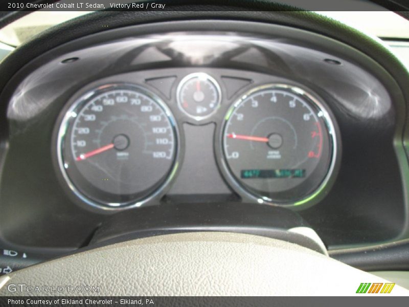 Victory Red / Gray 2010 Chevrolet Cobalt LT Sedan
