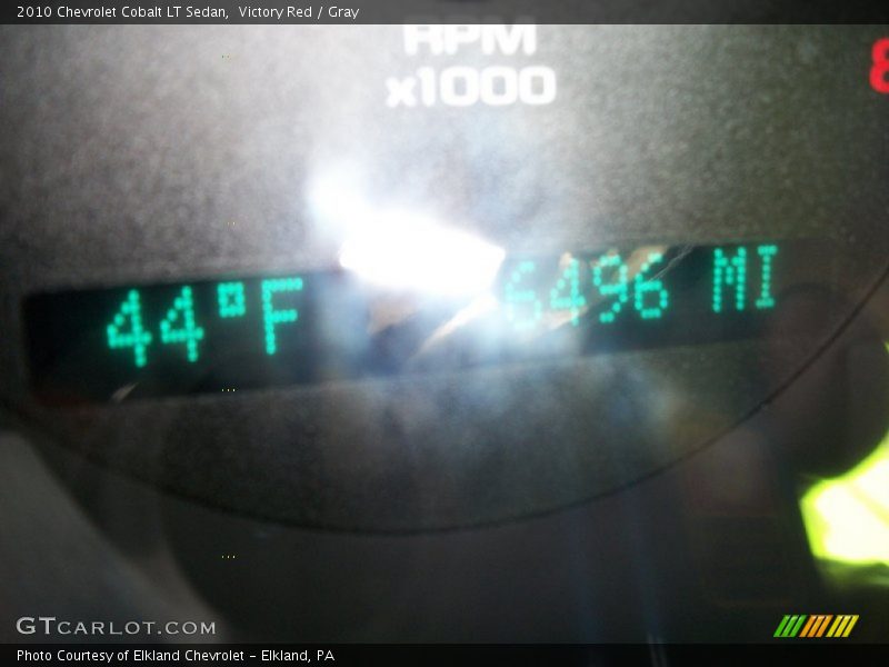 Victory Red / Gray 2010 Chevrolet Cobalt LT Sedan
