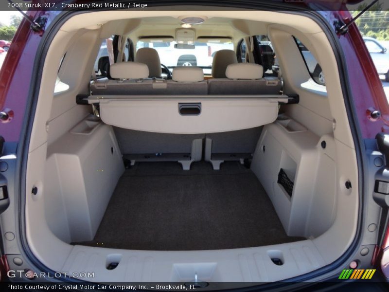 Cranberry Red Metallic / Beige 2008 Suzuki XL7