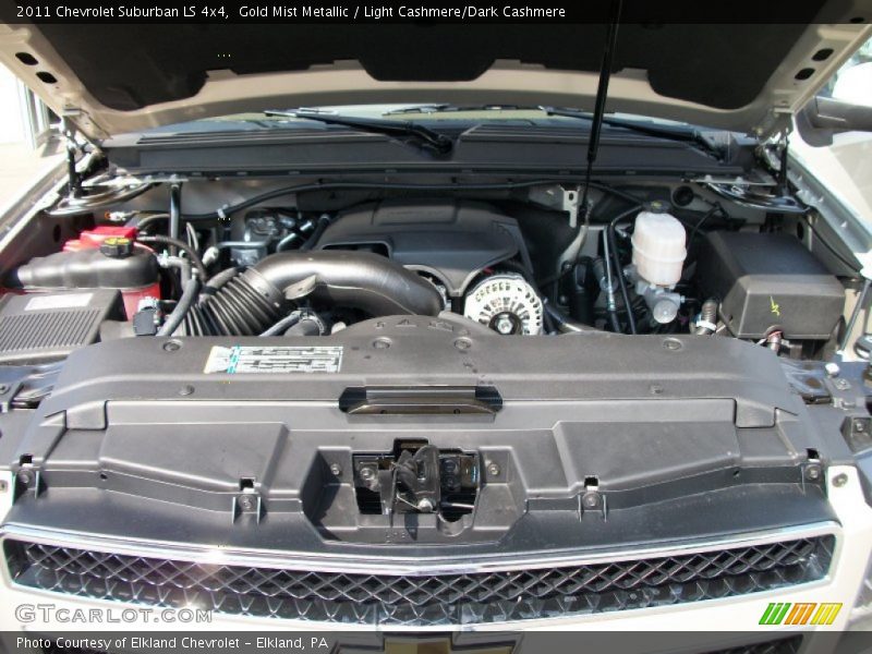 Gold Mist Metallic / Light Cashmere/Dark Cashmere 2011 Chevrolet Suburban LS 4x4