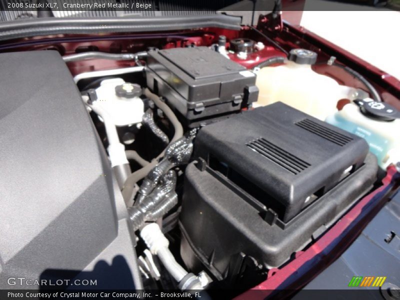 Cranberry Red Metallic / Beige 2008 Suzuki XL7