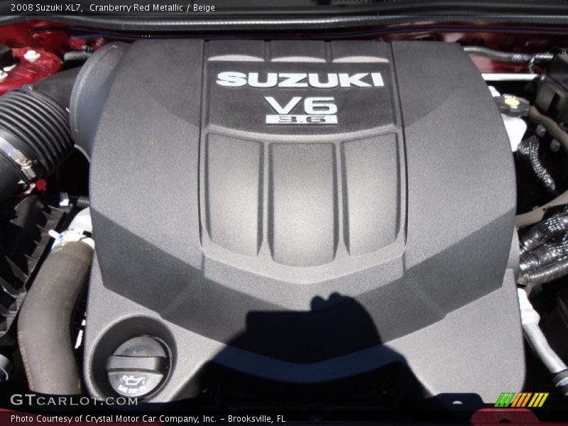Cranberry Red Metallic / Beige 2008 Suzuki XL7