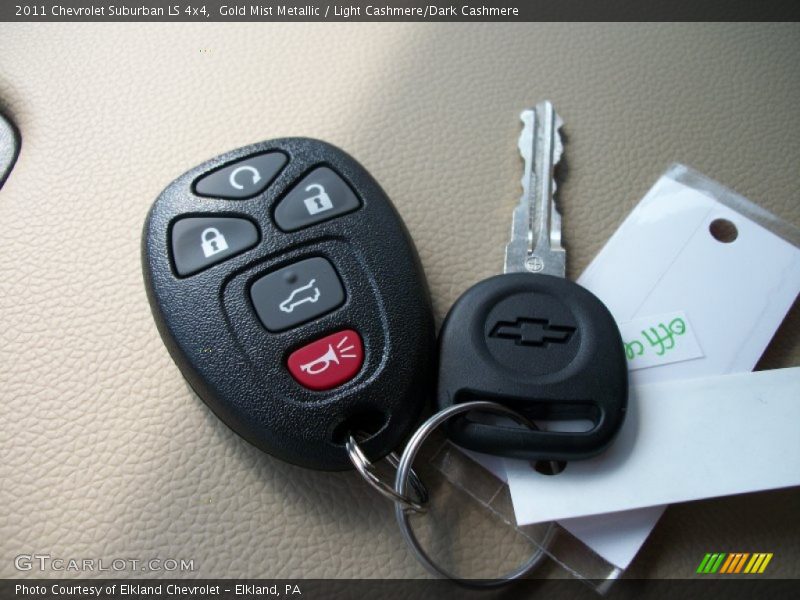 Keys of 2011 Suburban LS 4x4