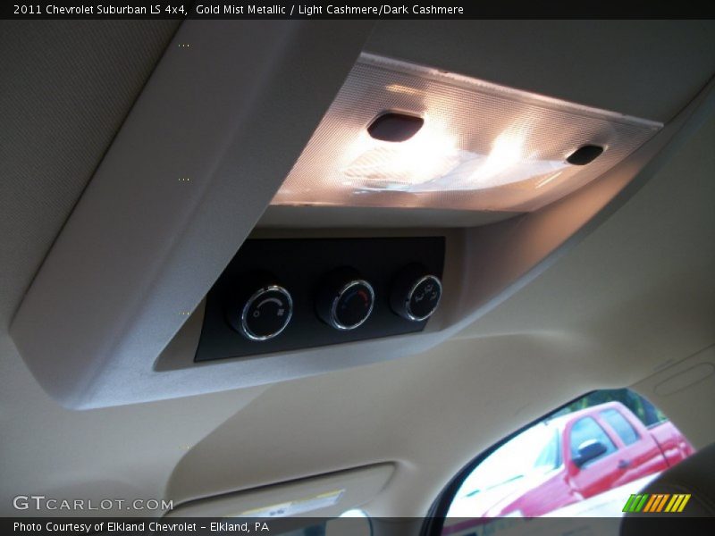 Gold Mist Metallic / Light Cashmere/Dark Cashmere 2011 Chevrolet Suburban LS 4x4
