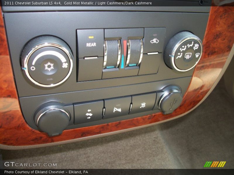 Controls of 2011 Suburban LS 4x4