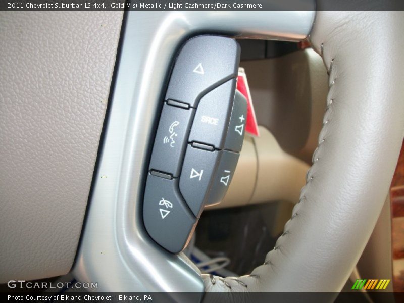 Gold Mist Metallic / Light Cashmere/Dark Cashmere 2011 Chevrolet Suburban LS 4x4