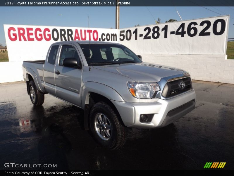 Silver Streak Mica / Graphite 2012 Toyota Tacoma Prerunner Access cab