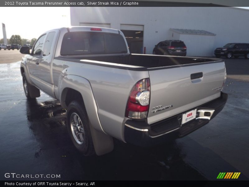 Silver Streak Mica / Graphite 2012 Toyota Tacoma Prerunner Access cab