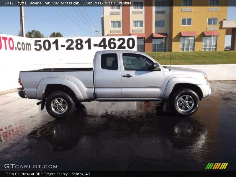 Silver Streak Mica / Graphite 2012 Toyota Tacoma Prerunner Access cab