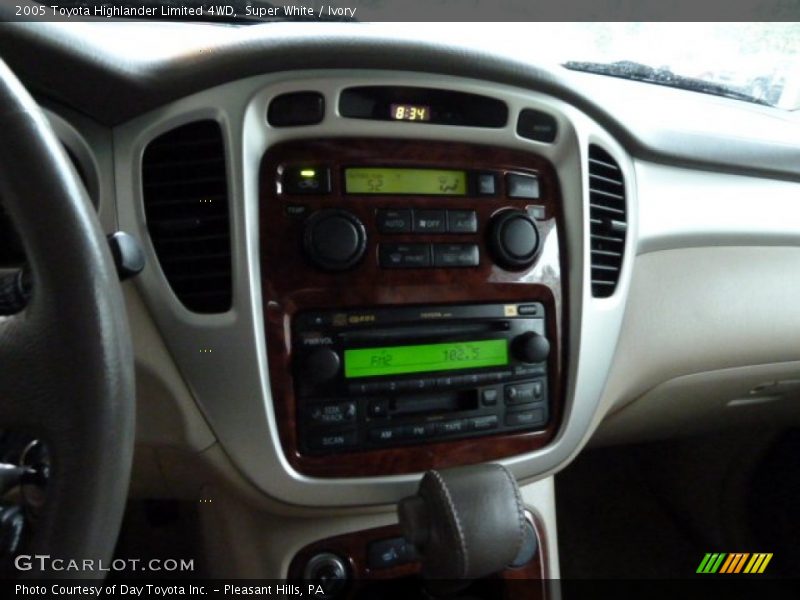 Super White / Ivory 2005 Toyota Highlander Limited 4WD