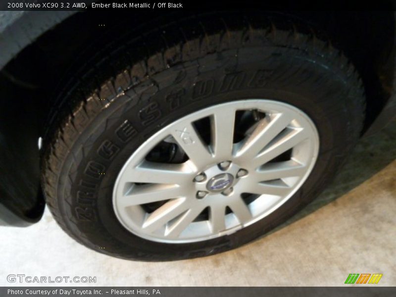 Ember Black Metallic / Off Black 2008 Volvo XC90 3.2 AWD