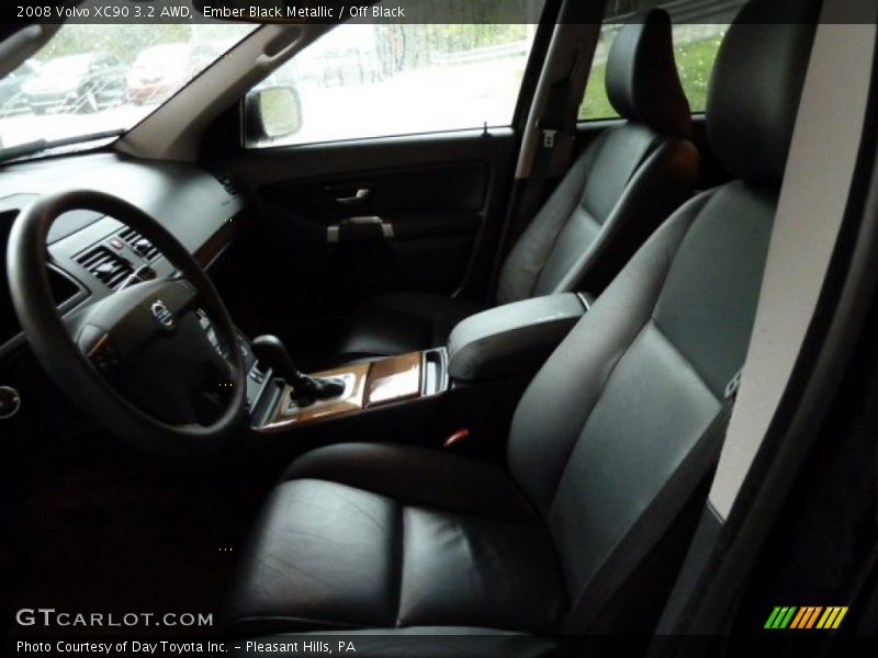 Ember Black Metallic / Off Black 2008 Volvo XC90 3.2 AWD
