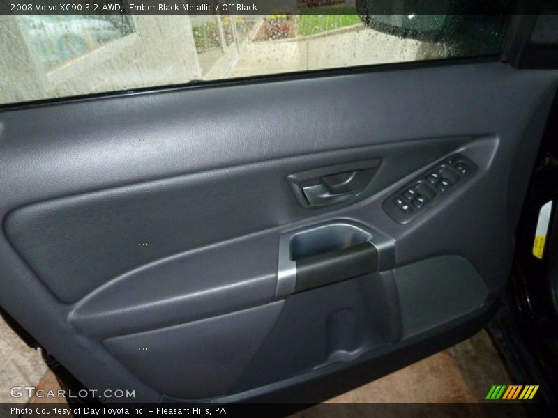 Ember Black Metallic / Off Black 2008 Volvo XC90 3.2 AWD