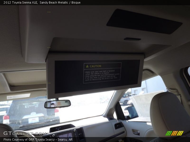 Sandy Beach Metallic / Bisque 2012 Toyota Sienna XLE
