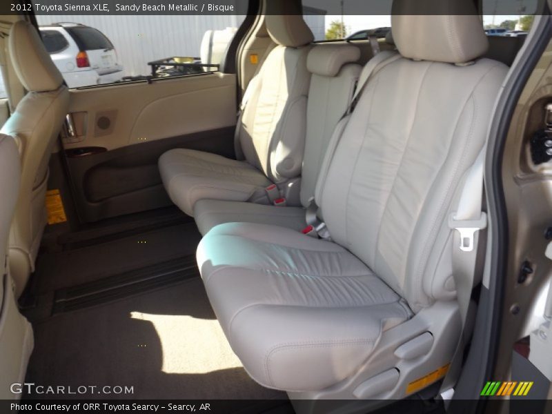 Sandy Beach Metallic / Bisque 2012 Toyota Sienna XLE