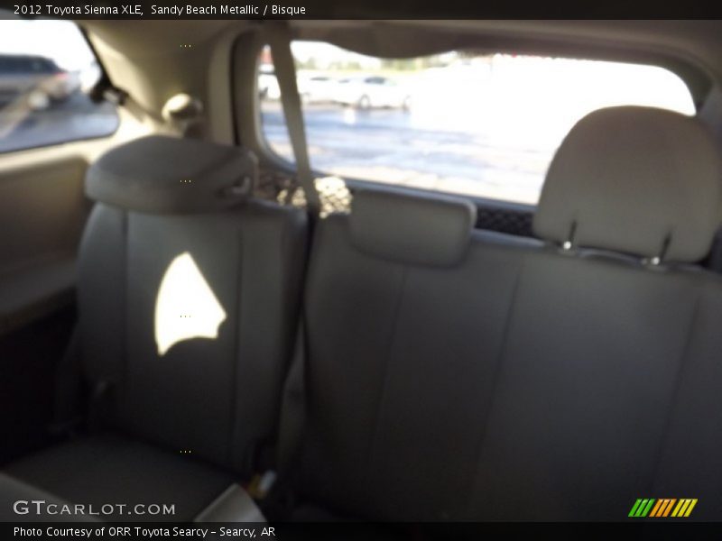 Sandy Beach Metallic / Bisque 2012 Toyota Sienna XLE